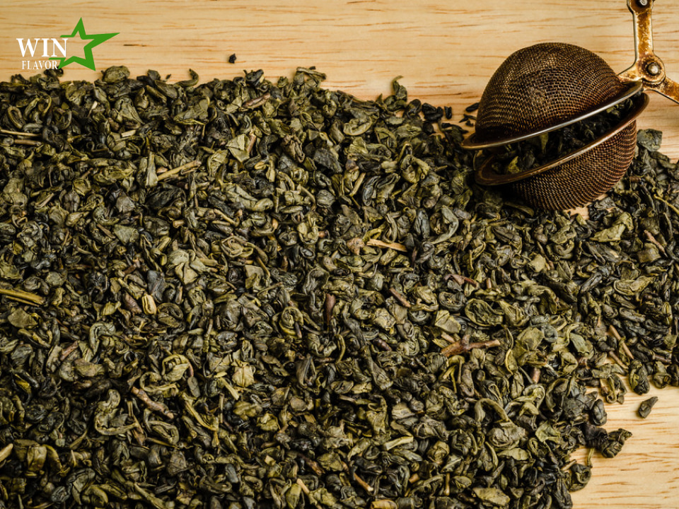 thành phần chiết xuất trà xanh trong lá trà khô